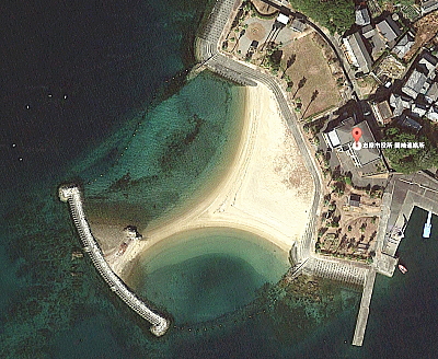 間崎島　ビーチ